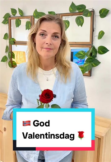 🇳🇴Vennskap og kjærlighetsdagen🌹 Want to learn more Norwegian? Like and suscribe for more free content! Visit us at: jeanettelanguagelessons.com New online courses week 12. Check Out my website for more information and to sign up. #learnnorwegian #onlineteacher #contentcreator #Norway #lærnorsk You can follow the learning videos I create. They are free!