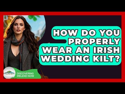 How Do You Properly Wear An Irish Wedding Kilt? - Discovering Ireland Now