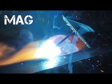 Schweißen lernen - Beginner Basics! | Extreme Aufnahmen vom Lichtbogen ⚠️👨‍🏭