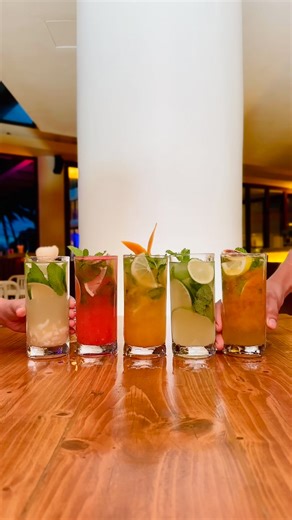 Good vibes flow as the drinks keep pouring 🍹 Celebrate Happy Hour with our delicious cocktails, best enjoyed at the Sand Bar or 360 Roof Lounge | Discovery Boracay