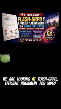 Flash-GRPO: Efficient Video Diffusion Alignment via One-Step Optimization