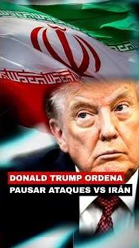 Donald Trump reportedly orders temporary suspension of U.S. attacks on Iran