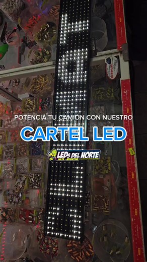 Personaliza tu camión con cartel LED único