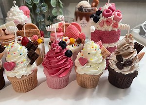 Cupcake Candles | Scented Candles - Etsy
