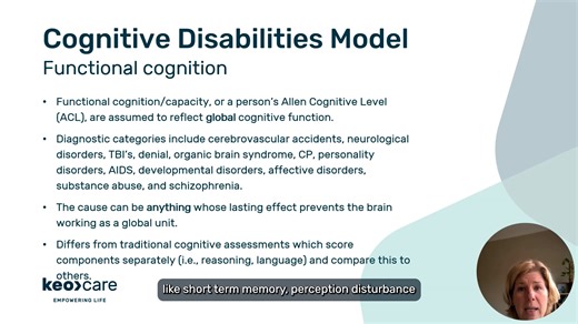 Allen's Cognitive Levels Scale - Theory