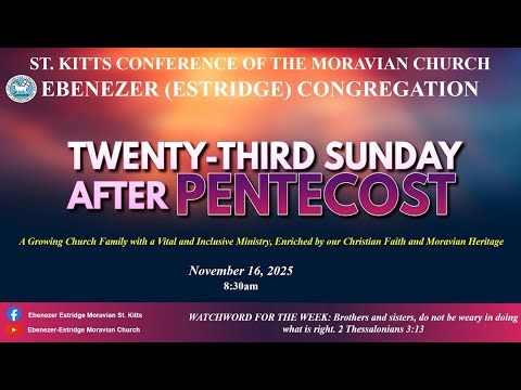 Divine Worship 16th November 2025 || Twenty-Third Sunday after Pentecost