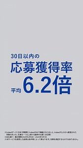 19 reactions | 求人サイトに採用情報を一度にリーチ。30日以内の応募獲得率 平均6.2倍。 | Indeed | Facebook