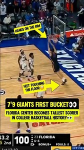 7 foot 9 Olivier Rioux MAKES HISTORY👀