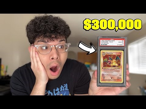 This 1st Edition Shadowless Charizard PSA 10 Pokemon Card SOLD FOR $300,000..