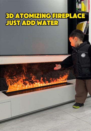3D Atomizing Fireplace: Unique Home Decor Solution