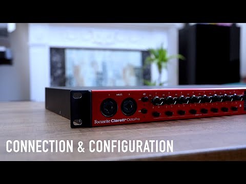 Connection & Configuration - Clarett⁺ OctoPre