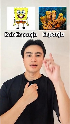 SpongeBob Characters in Spanish #español #spanish