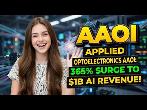 Applied Optoelectronics AAOI: 365% Surge to $1B AI Revenue! | AAOI Stock Analysis