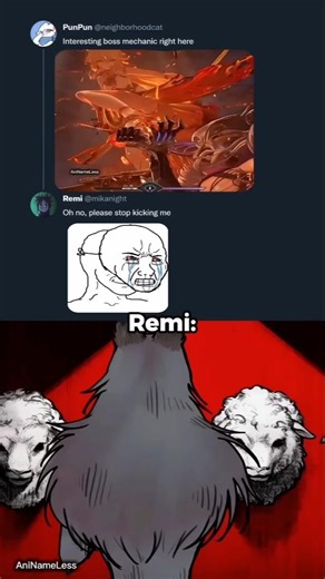 🔥 FUNNIEST Boss Fight Ever 😂 | “Stop Kicking Me!” Meme | Viral Gaming Short #shorts #anime #memes