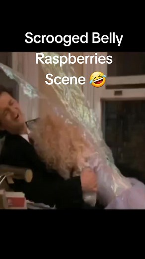 Scrooged: The Hilarious Tickle Attack Scene