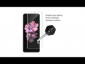 Orzero Screen Protector For Samsung Galaxy Z Flip 5G - UNBOXING