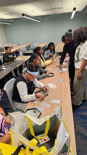 ✨ The third Saturday of every month is one of our favorites — it’s Delta Academy and Delta GEMS Day! ❤️💫 This month, we hosted our inaugural HBCU Day, where our participants connected with representatives from various Historically Black Colleges and Universities. Our middle school girls got an inspiring look at their future possibilities! Our high school girls developed elevator speeches on how to introduce themselves.🎓🔴⚪️ Thanks to @touchpointbmore for hosting! #TheBaltimoreDeltas #DeltaAcad