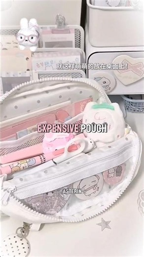 How to DIY THE CUTEST POUCH ever in just minutes without spending a $$!! || #fashion #fyp #shorts