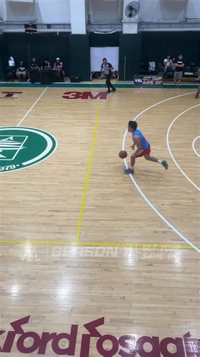 A wide open lane leads to a coast to coast basket Catch it LIVE on VBL | VBL