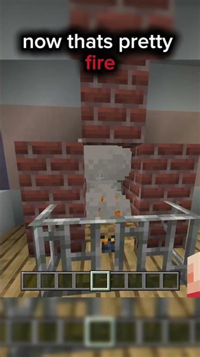 Minecraft Fireplace Build… That’s Fire 😂