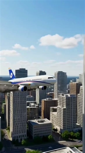 Aroplain Crash in building 🏢