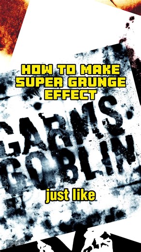 Creating Super Grunge Effects in Photoshop Tutorial