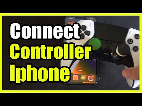 How to Connect Dualsense Edge PS5 Controller to Iphone (Bluetooth Settings)