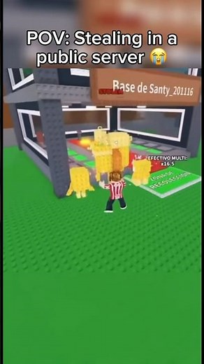 Stealing brainrot in a public server be like 😂