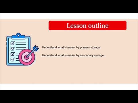 Unit 3 Lesson 12 - Primary Storage - RAM, DRAM, SRAM and ROM