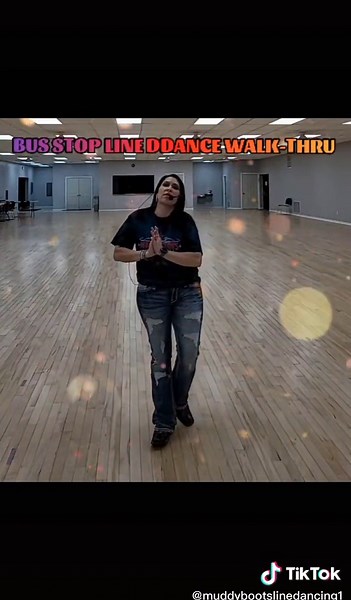 Bus Stop Line Dance Walk-Thru