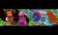 Mix of 2 videos from youtube : the backyardigans episode