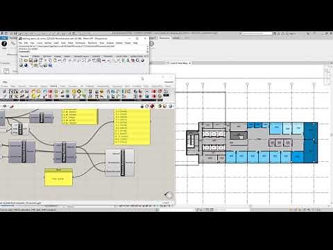 Rhino.Inside Demo with Room Data and View Analysis