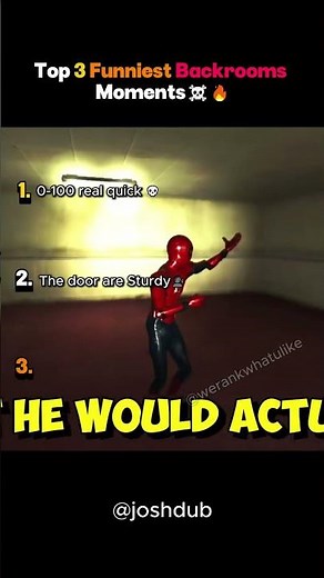 Top 3 Funniest Backrooms Moments That Broke Us 😂🚪