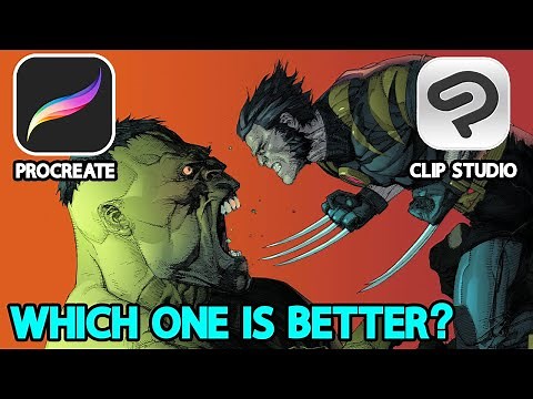 Procreate VS Clip Studio