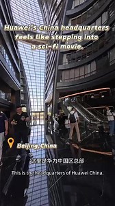 Looks like a sci-fi set, but it’s real! #Huawei’s #China HQ is straight out of the future. 🔮 #TechMeetsDesign #ChinaInnovation #ChinaTech | Embassy of The People's Republic of China in the United States