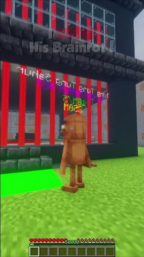 How to successfully Steal a Brainrot in Minecraft 💀 #shorts