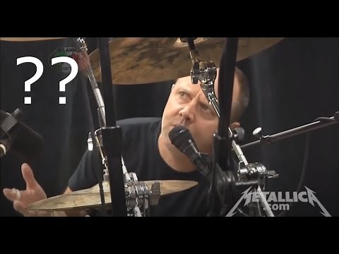 Lars can't play drums?