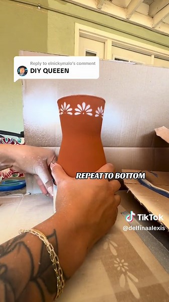 DIY Barro/Talavera Style Centerpiece Vases Tutorial