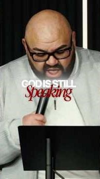 God has always been speaking.