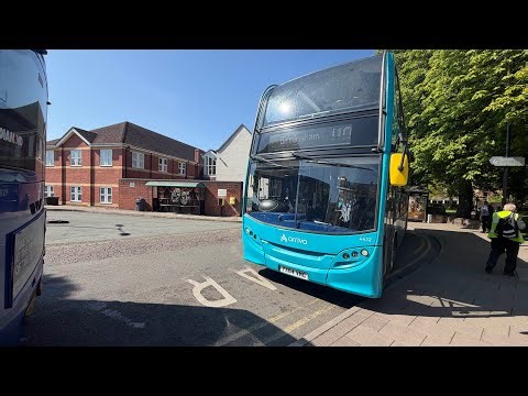 ARR110 Tamworth → Fazeley → Sir RP Hospital → Mile Oak → GH Hospital → Sutton Coldfield → Birmingham