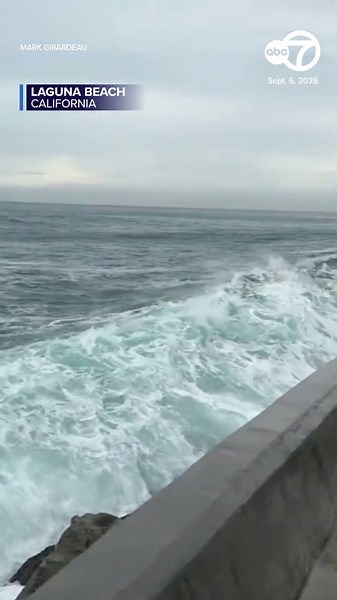 Hurricane Marie brings large swells to SoCal beaches