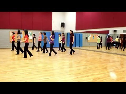 Singing In The Rain - Line Dance (Dance & Teach in English & 中文)