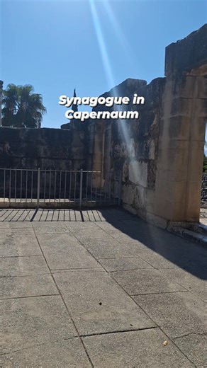 10K views · 308 reactions | The Late fourth Century AD White Synagogue in Capernaum where Jesus preached and lived #Synagogue #Capernaum #bibliclasite #ancientFishingvillage #Ancientruins | Holyplaces Page | Facebook