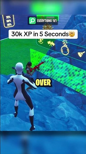 THIS MAP GIVES SO MUCH XP... #fortnite