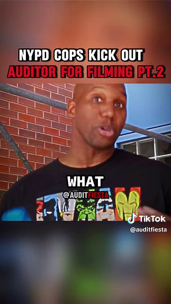 NYPD Cops Confront Auditor While Filming | Police Audit Encounter