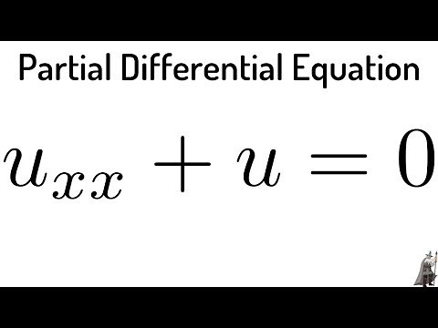 How to Solve the Partial Differential Equation u_xx + u = 0