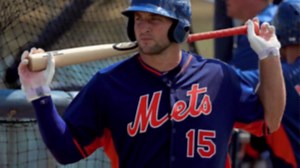 WATCH: Tim Tebow hits a home run off his first pitch as a pro baseball player | For The Win
