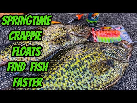 SPRINGTIME CRAPPIE FLOATS FIND FISH FASTER- How we do it!