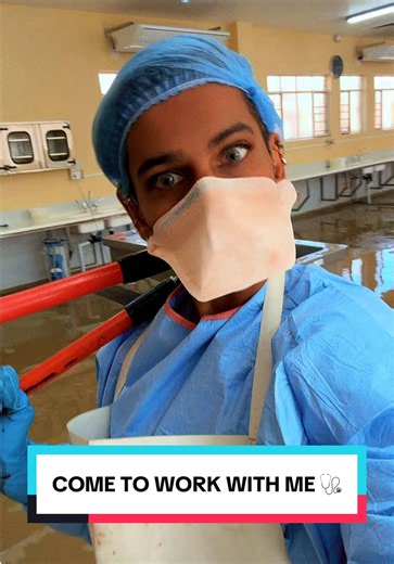 8AM ➡️ 8PM. Nkulunkulu knew I wasn’t built for a normal office job😭⚰️💀 #forensicpathologist #forensicpathology #dryaseenbismilla