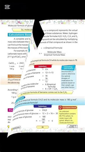 10th Class Chemistry Chapter 2 Stoichiometry Explained | New Syllabus 2026